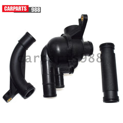 Thermostat Housing Assembly + Pipe For 2002-2005 Land Rover Freelander PEM101050 6B93BC-57 [3]