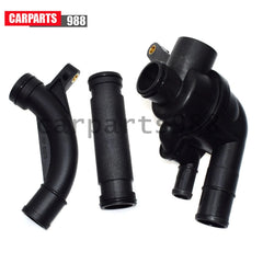 Thermostat Housing Assembly + Pipe For 2002-2005 Land Rover Freelander PEM101050 6B93BC-57 [4]