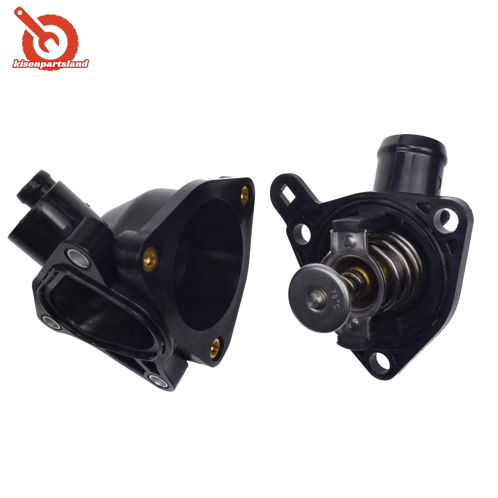 Thermostat Housing & Housing for Acura RSX Honda Civic 19301PNA003 19320-PNA-003 6B93BC-57 [5]
