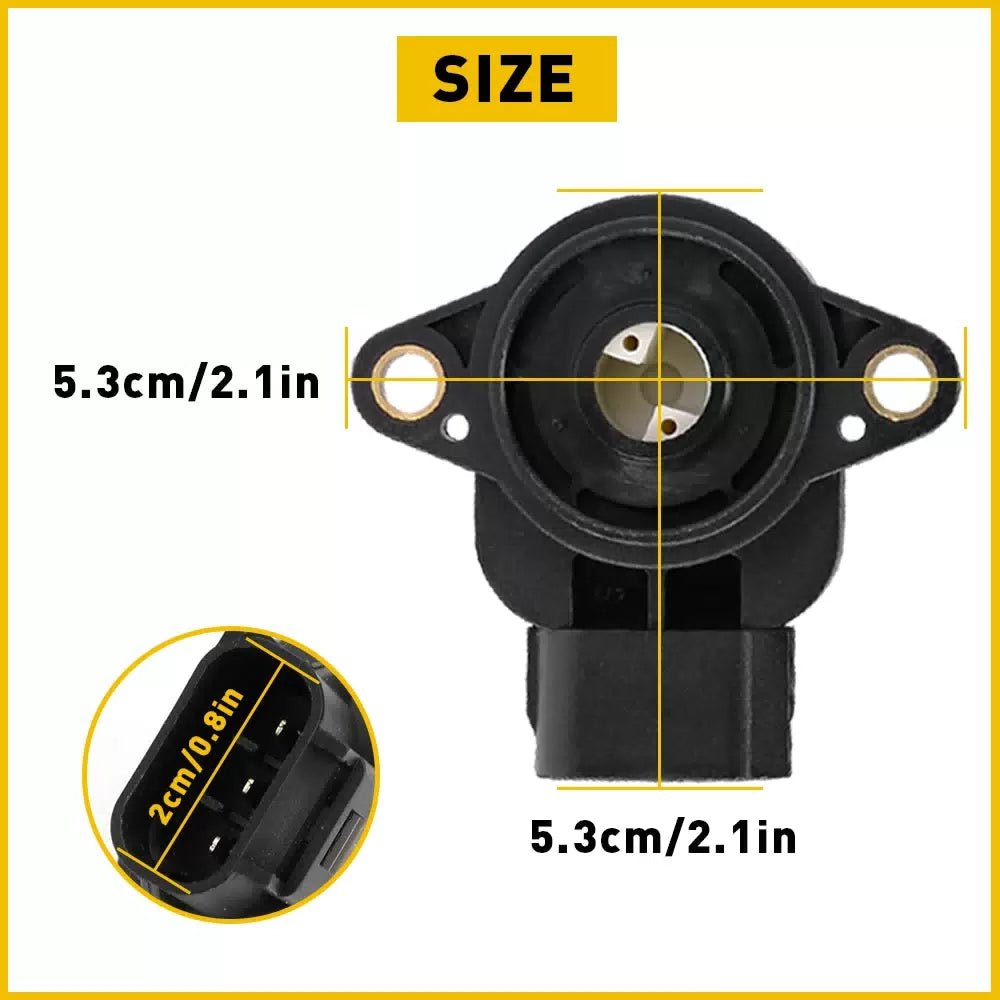 Throttle Position Sensor TPS Fit Toyota Tacoma 2.4L 2.7L 96-04 3.4L 89452-35020 6B93BC-57 [3]