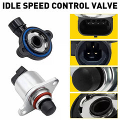 Throttle Sensor Position and Idle Air Control Valve Set for 2000-2002 Silverado 6B93BC-57 [3]