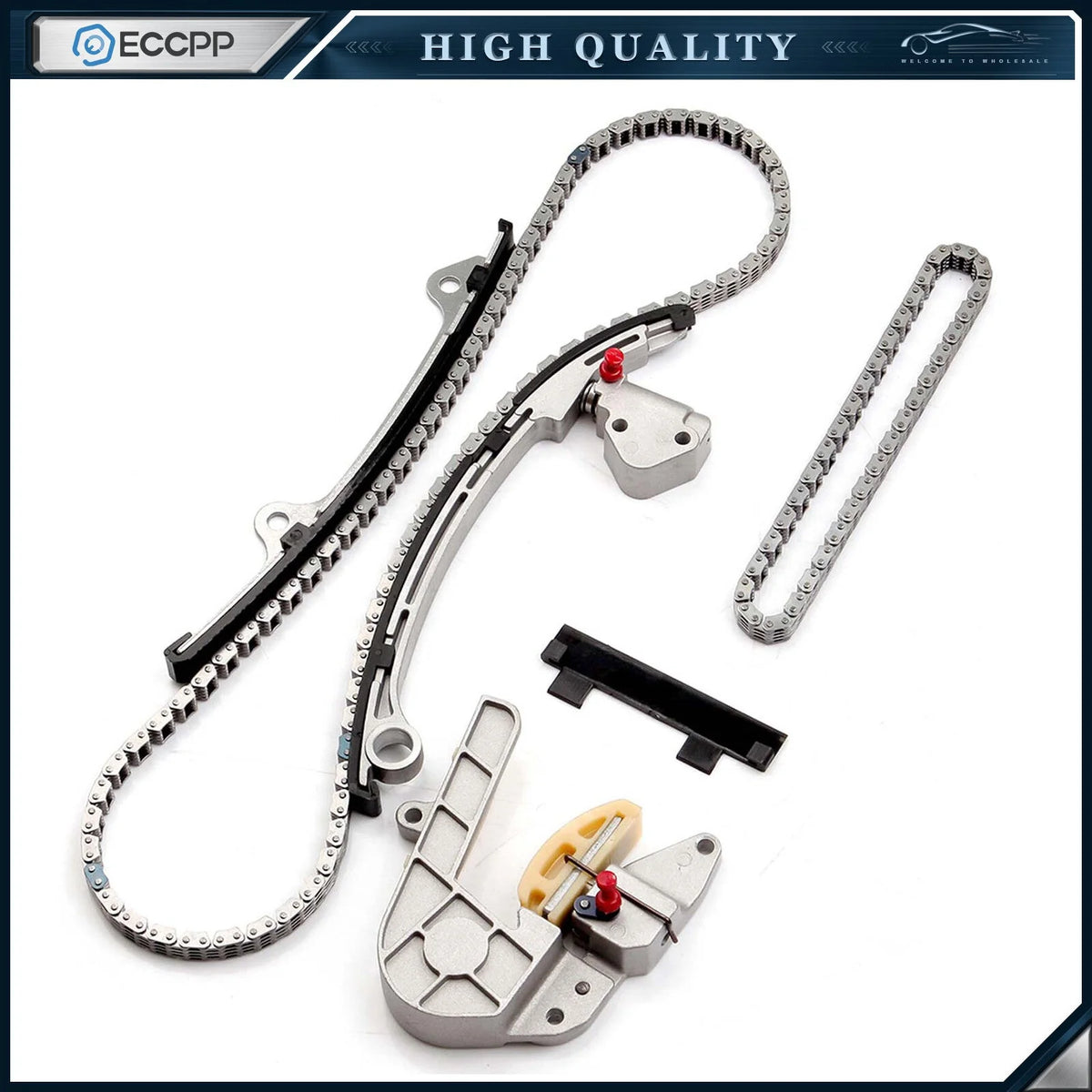 Timing Chain Kit For Nissan Altima 2002-2006 2.5L DOHC 16v QR25DE 9-4212S 6B93BC-57 [1]