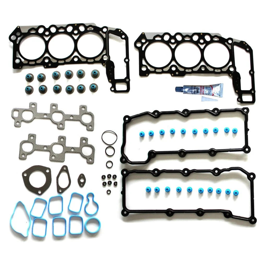 Timing Chain Kit Head Gasket Bolt Set For 02-05 Dodge Ram 1500 Jeep Liberty 3.7L 6B93BC-57 [8]
