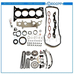Timing Chain Kit Head Gasket Set for Toyota Tacoma for 4RUNNER 05-15 2.7L 2694CC 6B93BC-57 [1]