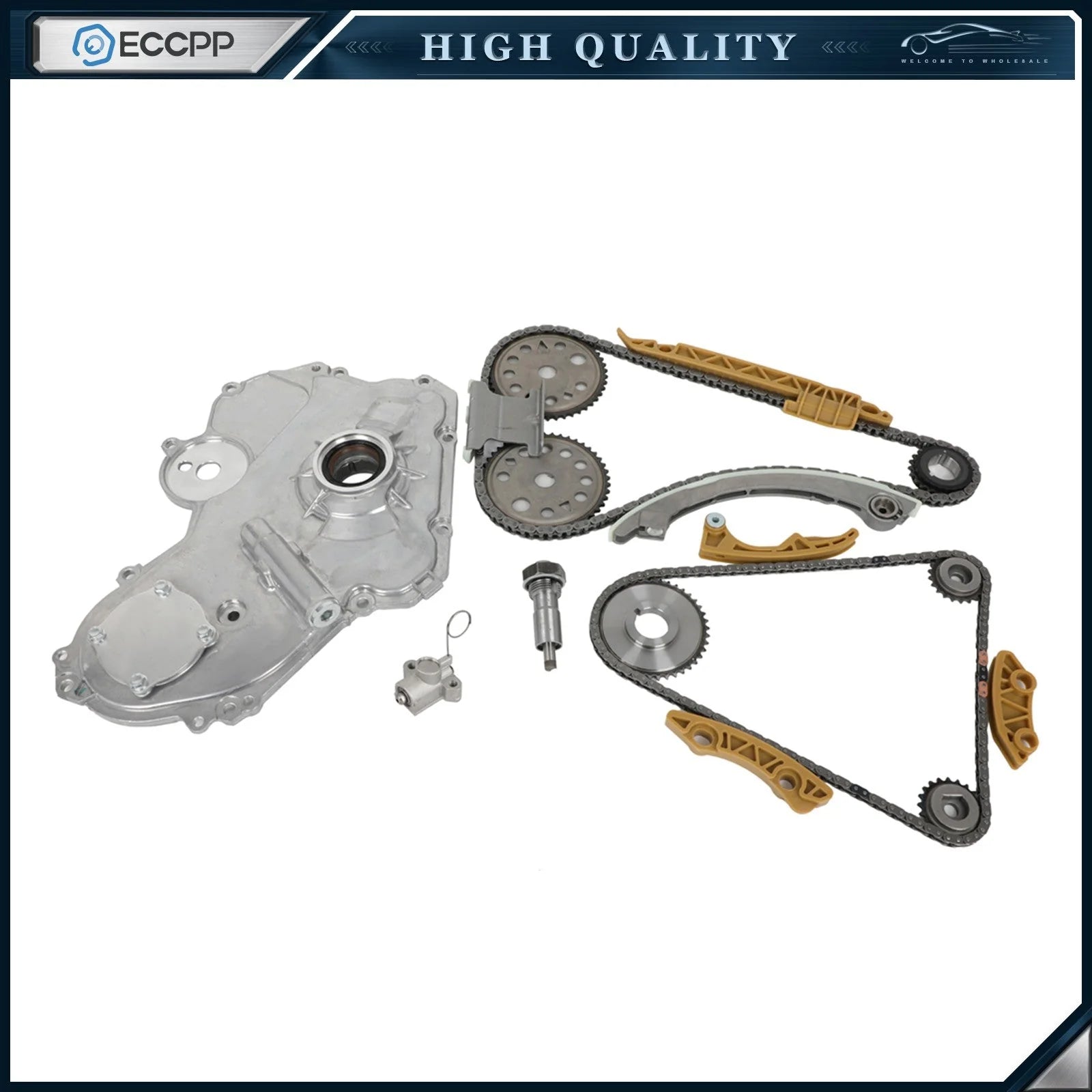 Timing Chain Kit Oil Pump for 00-08 Chevrolet HHR Cobalt Saturn Pontiac 2.0 2.2L KOEEP [1]