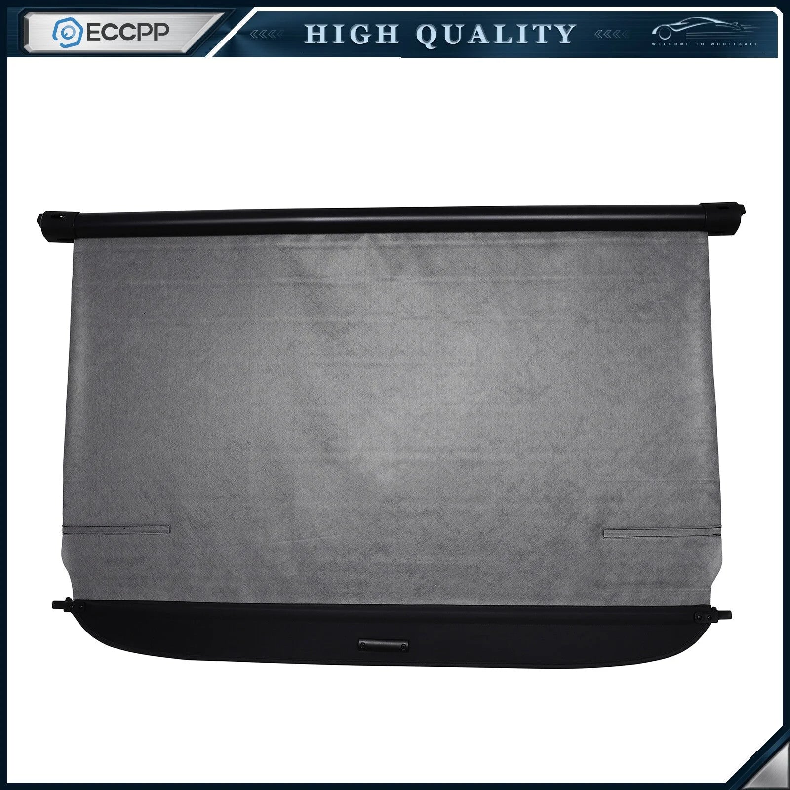 Tonneau Retractable Security Cargo Cover Black For Mercedes-Benz ML320 2007-2009 6B93BC-57 [2]
