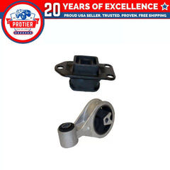 Torque Strut & Trans Mount 2PCS Set Compatible for 2007-2012 Nissan Sentra SE-R 6B93BC-57 [1]