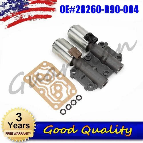 Transmission Dual Linear Solenoid W/Gasket For ACURA ILX TSX HONDA ACCORD CR-V 6B93BC-57 [1]