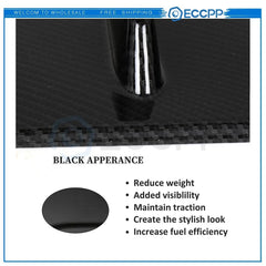 Trunk Lips Roof Carbon Style Vortex For 2014-up Subaru WRX 6B93BC-57 [3]