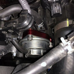 Turbo Blow Off Valve Plate Spacer BOV Fit 2015-2021 Honda Civic Vortex Red EOA 6B93BC-57 [2]