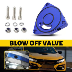 Turbo Off Blow Valve Spacer Plate For 2015-21 Honda Civic 1.5T Coupe BOV Billet 6B93BC-57 [1]