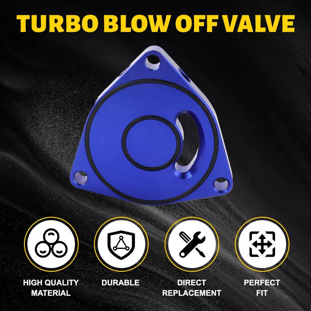 Turbo Off Blow Valve Spacer Plate For 2015-21 Honda Civic 1.5T Coupe BOV Billet 6B93BC-57 [7]
