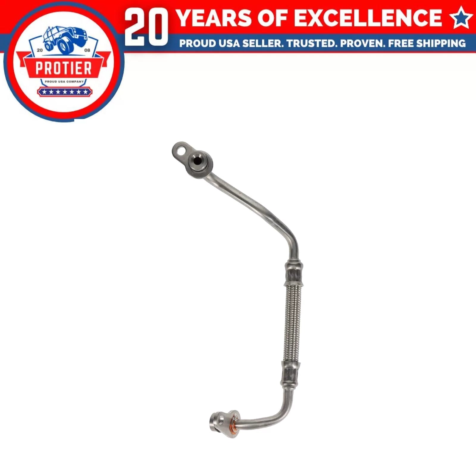 Turbocharger Oil Supply Line Fits BMW 135i 135is 335i 335i GT xDrive 335i 6B93BC-57 [3]