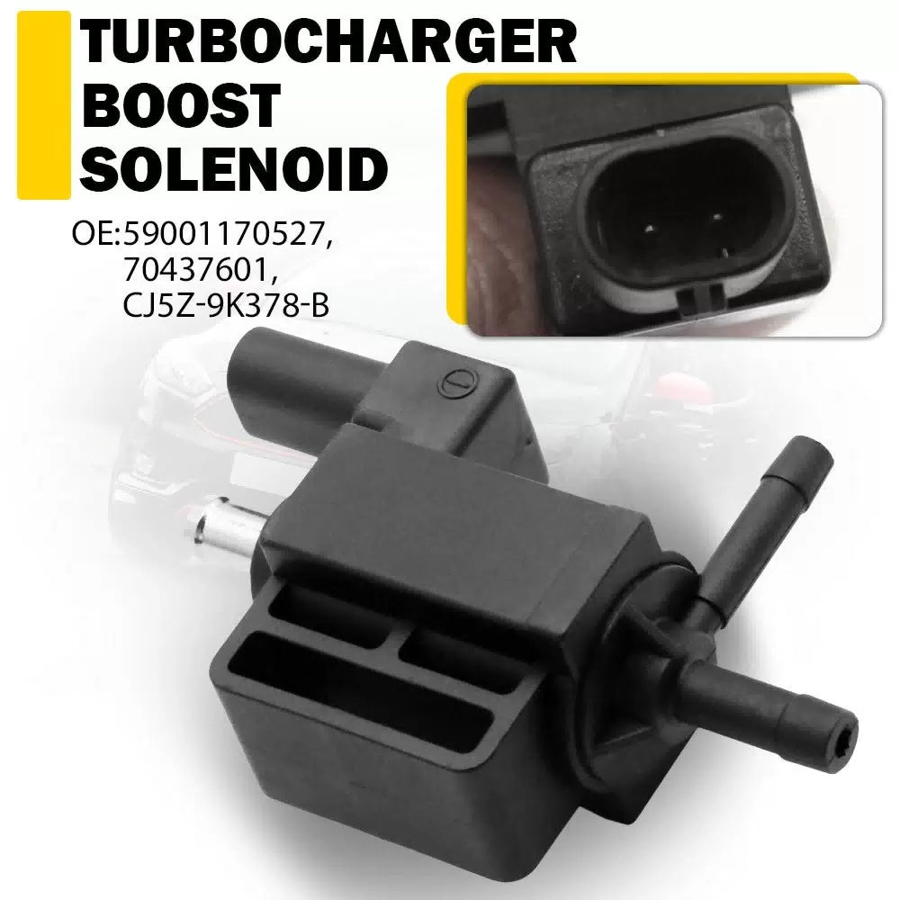 Turbocharger Solenoid Valve Wastegate Actuator fits Ford CJ5Z9K378A CJ5Z9K378B A 6B93BC-57 [1]