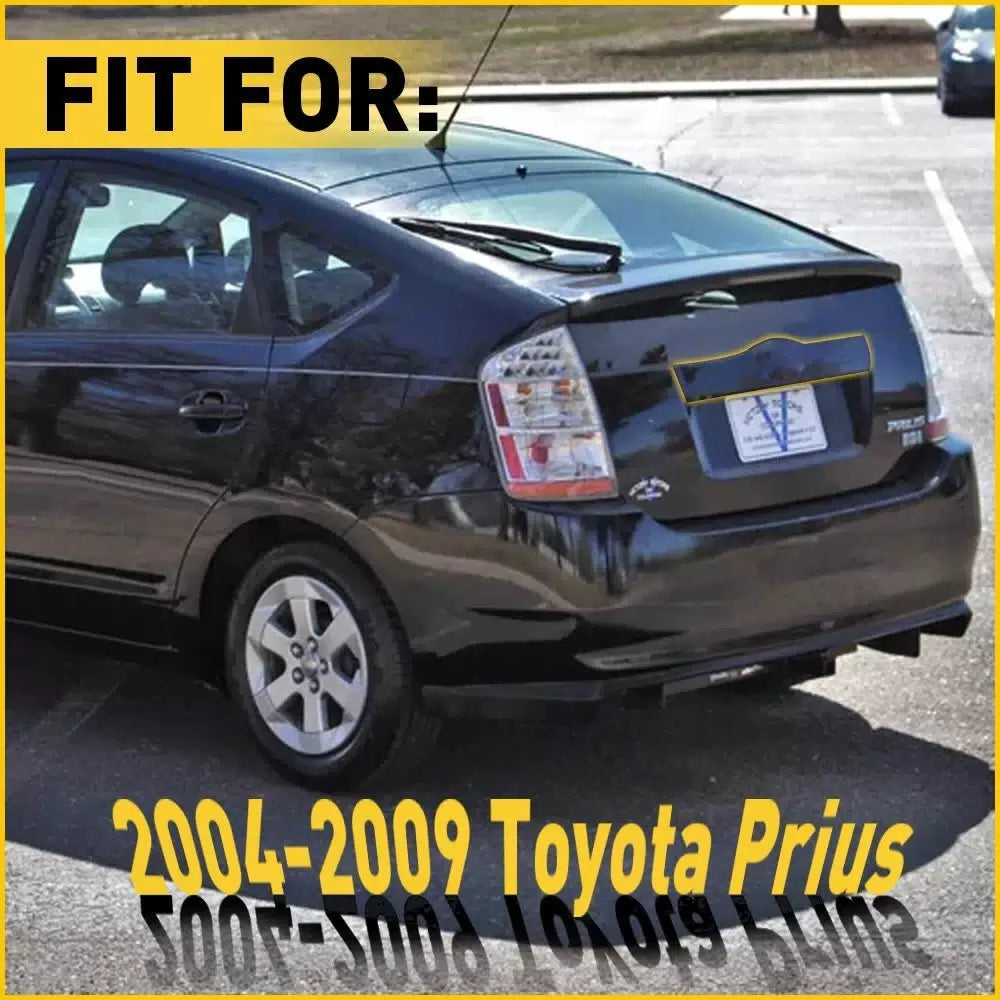 UPGRADED Tailgate Liftgate Handle Garnish For 04-09 Toyota Prius Smooth Black 6B93BC-57 [3]