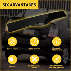 UPGRADED Tailgate Liftgate Handle Garnish For 04-09 Toyota Prius Smooth Black 6B93BC-57 [4]