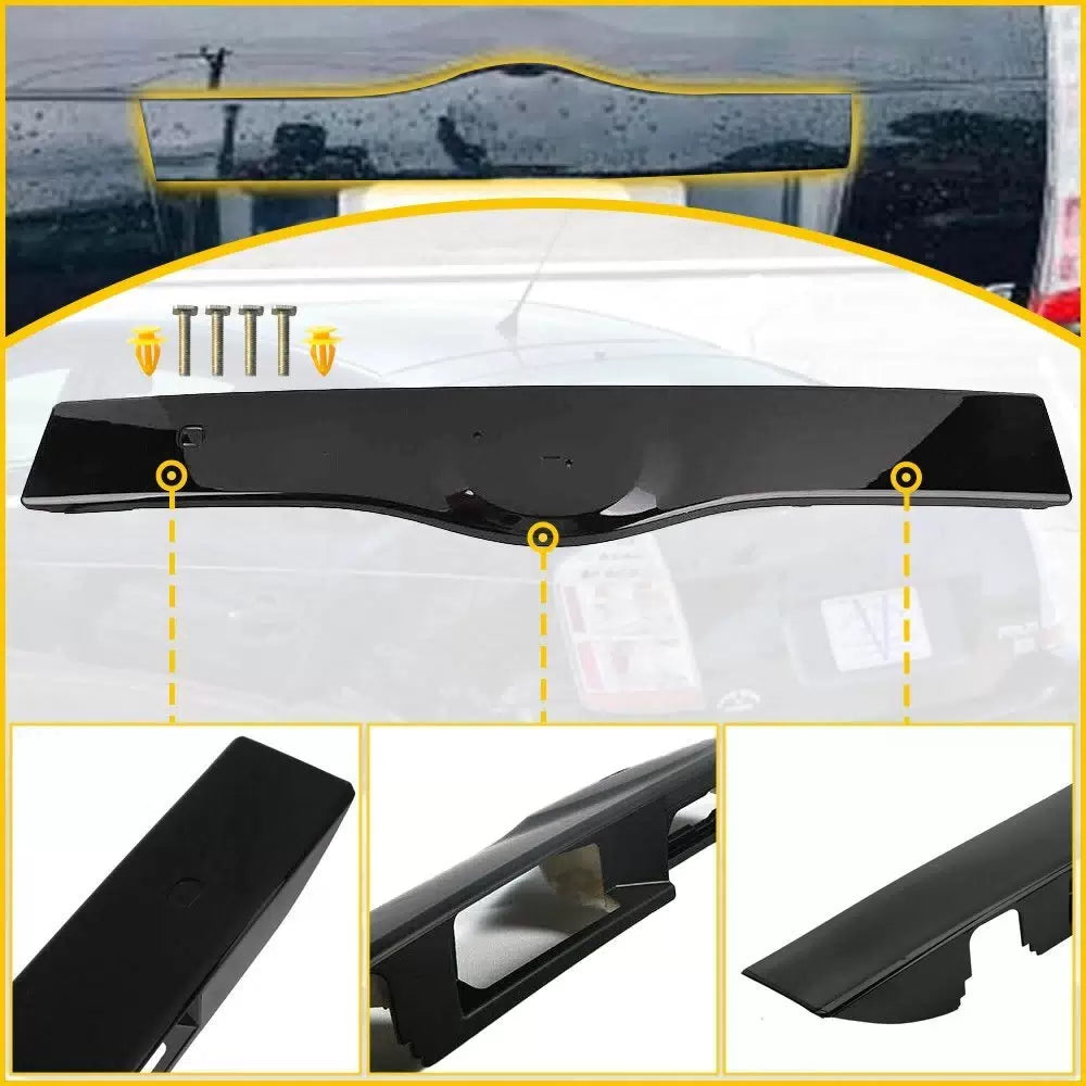 UPGRADED Tailgate Liftgate Handle Garnish For 04-09 Toyota Prius Smooth Black 6B93BC-57 [6]