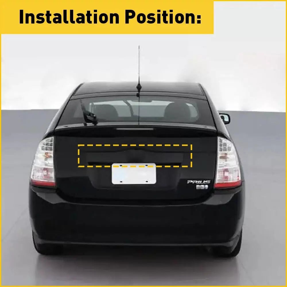 UPGRADED Tailgate Liftgate Handle Garnish For 04-09 Toyota Prius Smooth Black 6B93BC-57 [7]