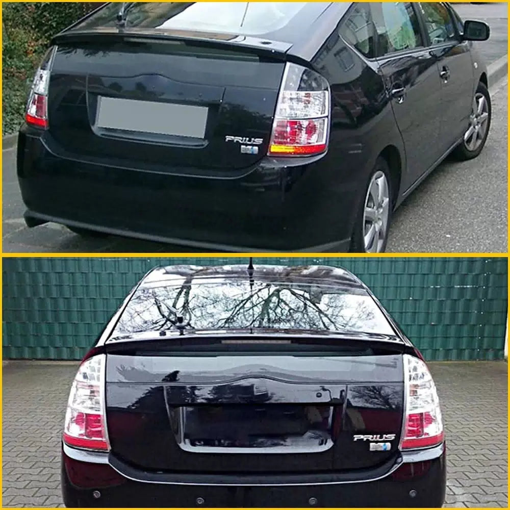 UPGRADED Tailgate Liftgate Handle Garnish For 04-09 Toyota Prius Smooth Black 6B93BC-57 [9]