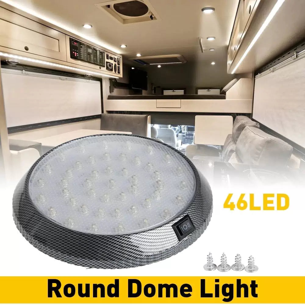 Universal 46 12V LED Car Auto Truck Interior Dome Roof Light Ceiling White Lamp 6B93BC-57 [1]