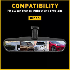 Universal 8'' Day Night Interior Rear View Mirror For GM Chevy Ford Pontiac EOA 6B93BC-57 [2]