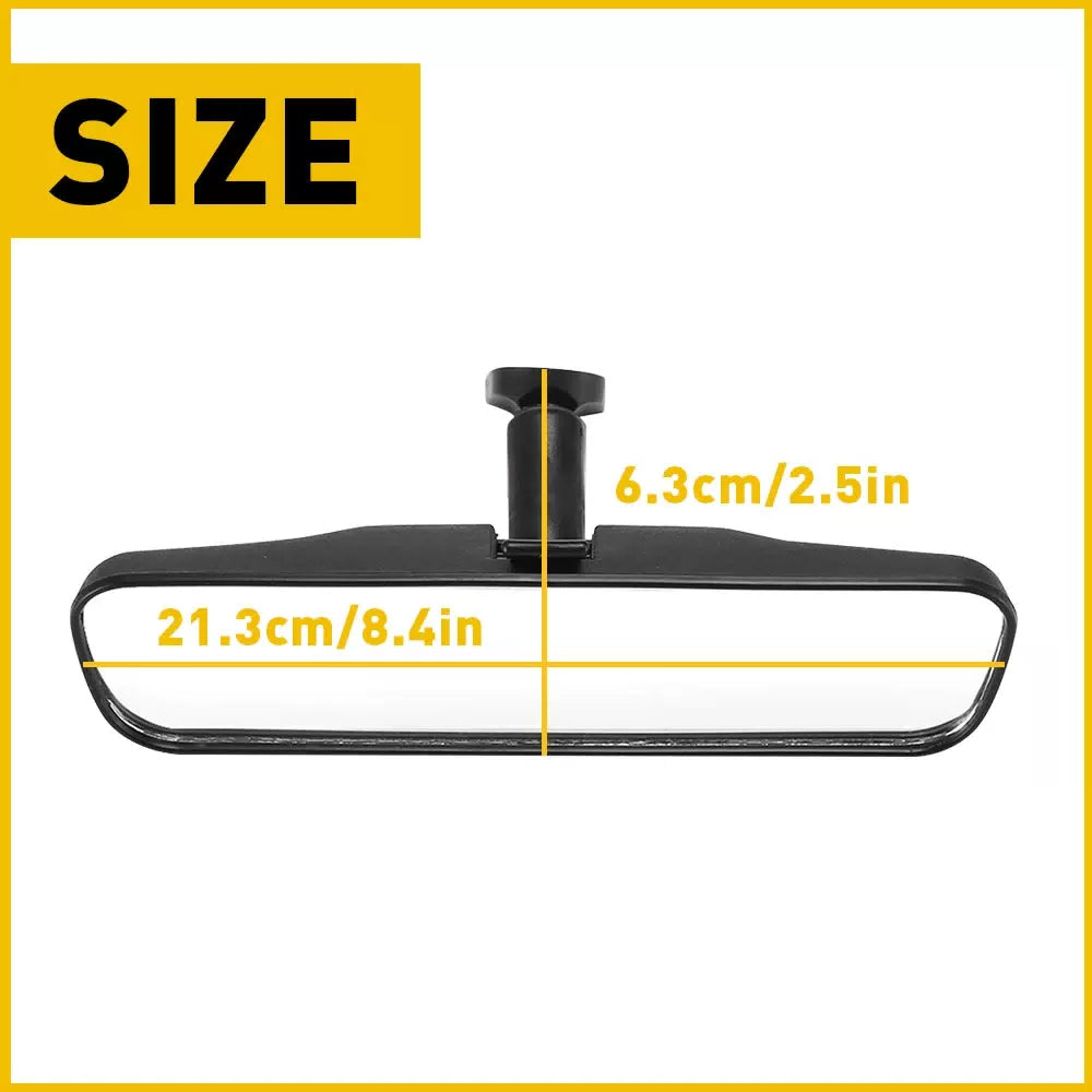 Universal 8'' Day Night Interior Rear View Mirror For GM Chevy Ford Pontiac EOA 6B93BC-57 [6]