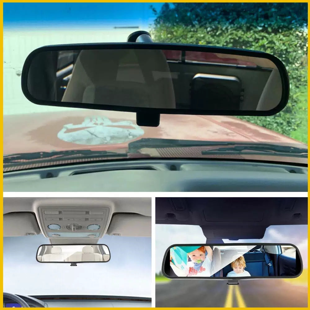 Universal 8'' Day Night Interior Rear View Mirror For GM Chevy Ford Pontiac EOA 6B93BC-57 [7]