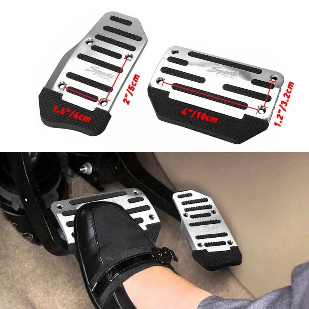 Universal Non-Slip Automatic Gas Brake Foot Pedal Pad Cover Car Accessories S 6B93BC-57 [1]