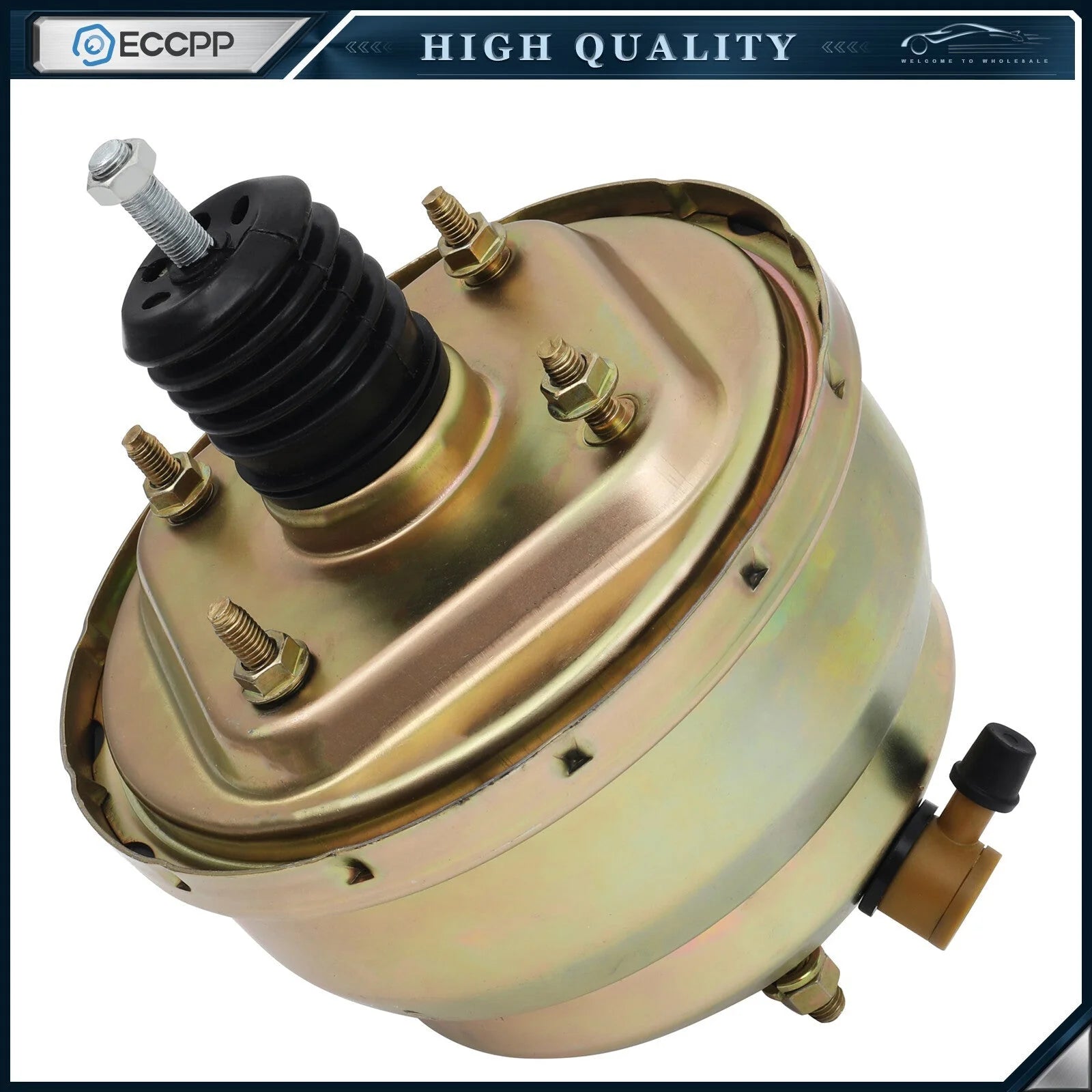 Universal Street Rod 8" Zinc Power Brake Booster For Chevy Ford Dual Diaphragm 6B93BC-57 [4]