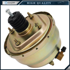 Universal Street Rod 8" Zinc Power Brake Booster For Chevy Ford Dual Diaphragm 6B93BC-57 [4]