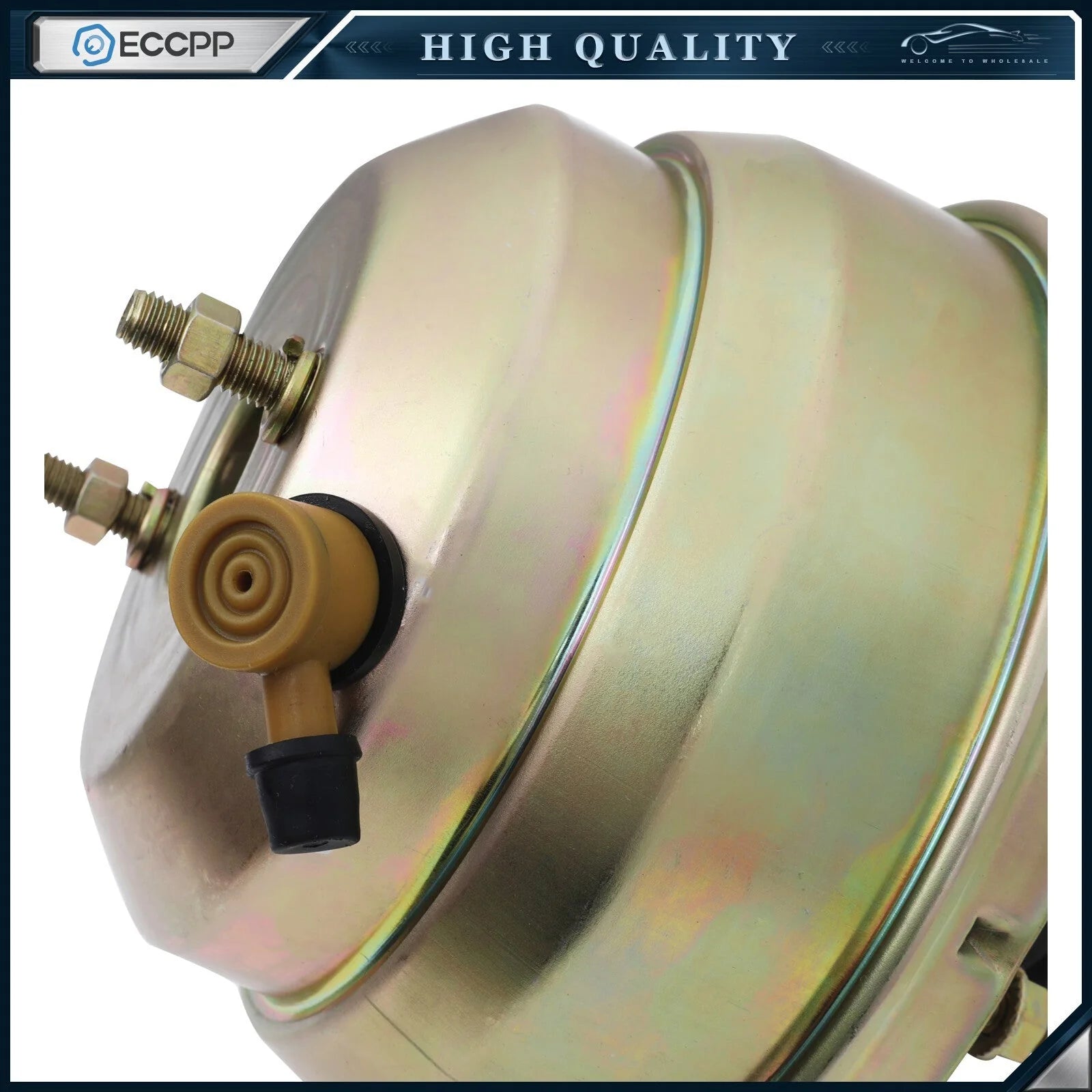 Universal Street Rod 8" Zinc Power Brake Booster For Chevy Ford Dual Diaphragm 6B93BC-57 [5]