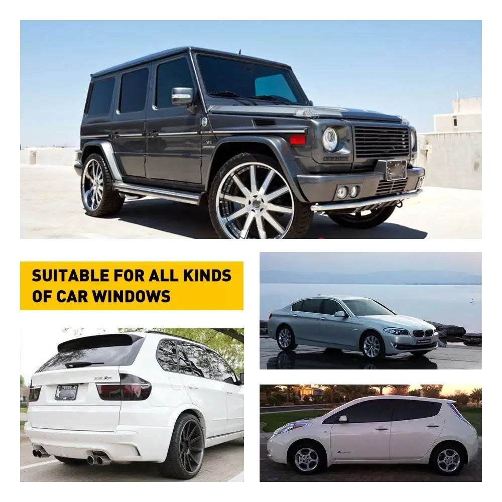 VLT 25% 300cm 10 FT Uncut Roll Tint Window Film Office Home Auto glass Hot EOA 6B93BC-57 [4]