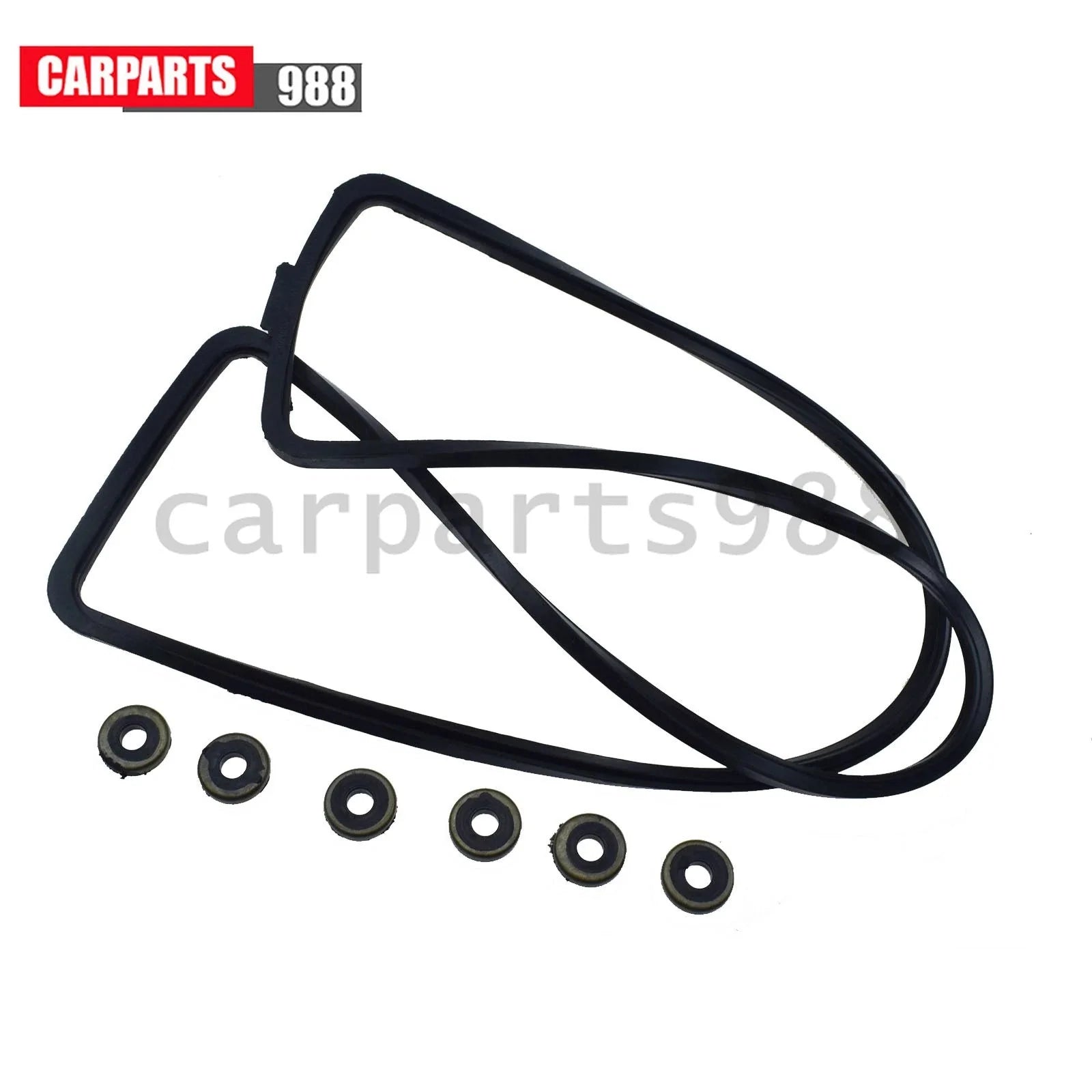 Valve Cover Gasket W/ Grommet Seals for 89-02 12V Dodge Cummins 5.9 3284623 6B93BC-57 [4]