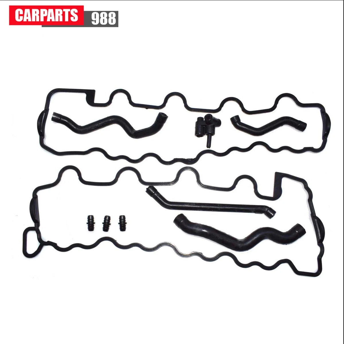 Valve Cover Gasket & Breather Hose Kit For Mercedes V8 C240 C280 S430 CLK320 6B93BC-57 [1]
