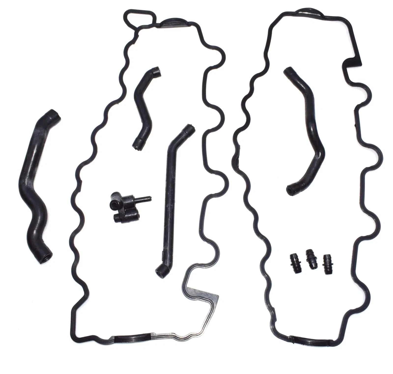 Valve Cover Gasket & Breather Hose Kit For Mercedes V8 C240 C280 S430 CLK320 6B93BC-57 [4]
