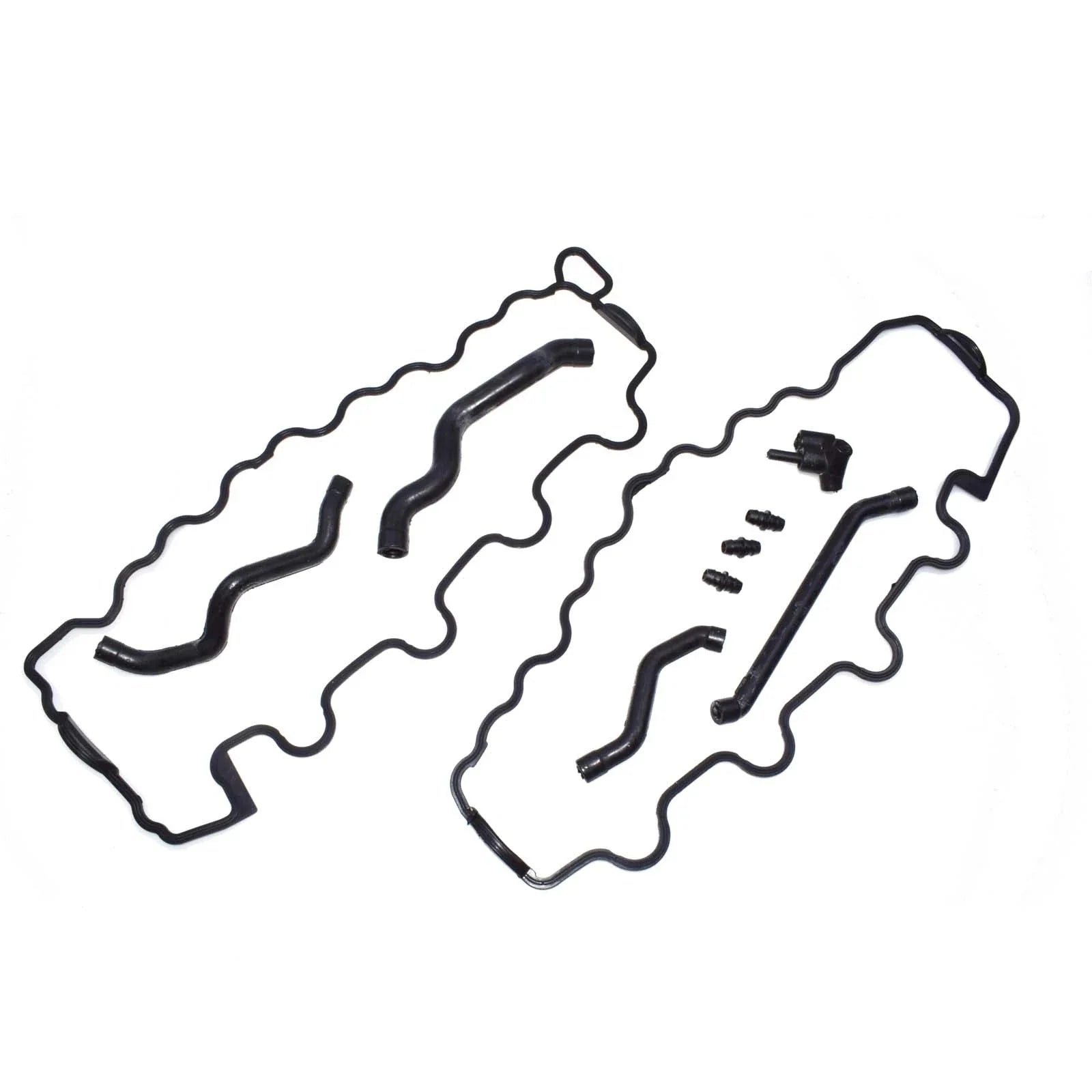 Valve Cover Gasket & Breather Hose Kit For Mercedes V8 C240 C280 S430 CLK320 6B93BC-57 [6]