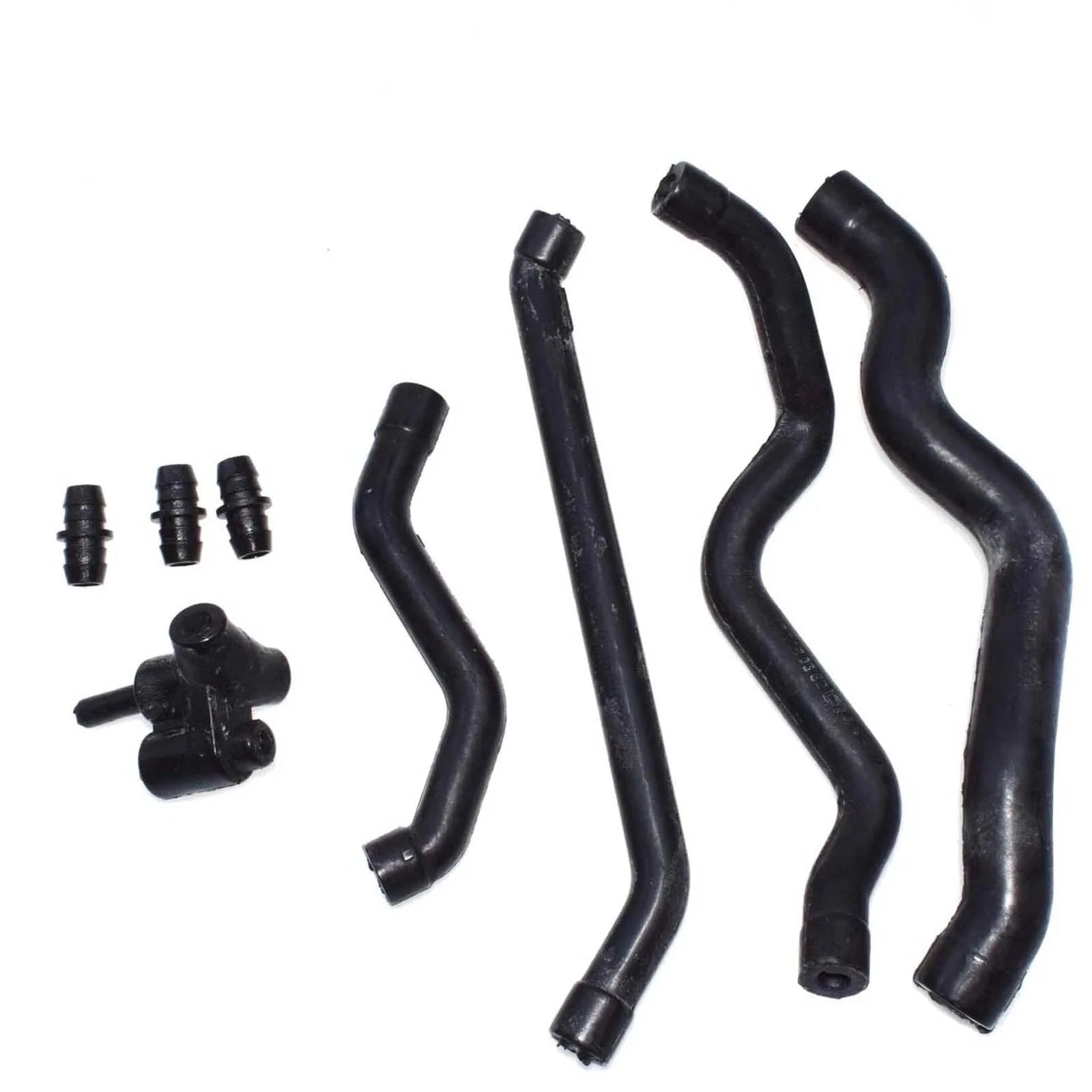 Valve Cover Gasket & Breather Hose Kit For Mercedes V8 C240 C280 S430 CLK320 6B93BC-57 [8]