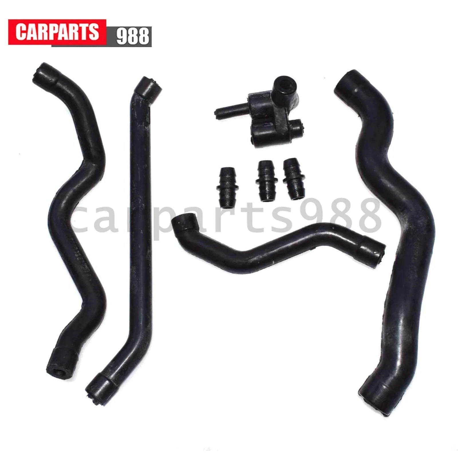 Valve Cover Gasket & Breather Hoses For Mercedes 8-Cylinder C240 C280 1120180282 6B93BC-57 [9]