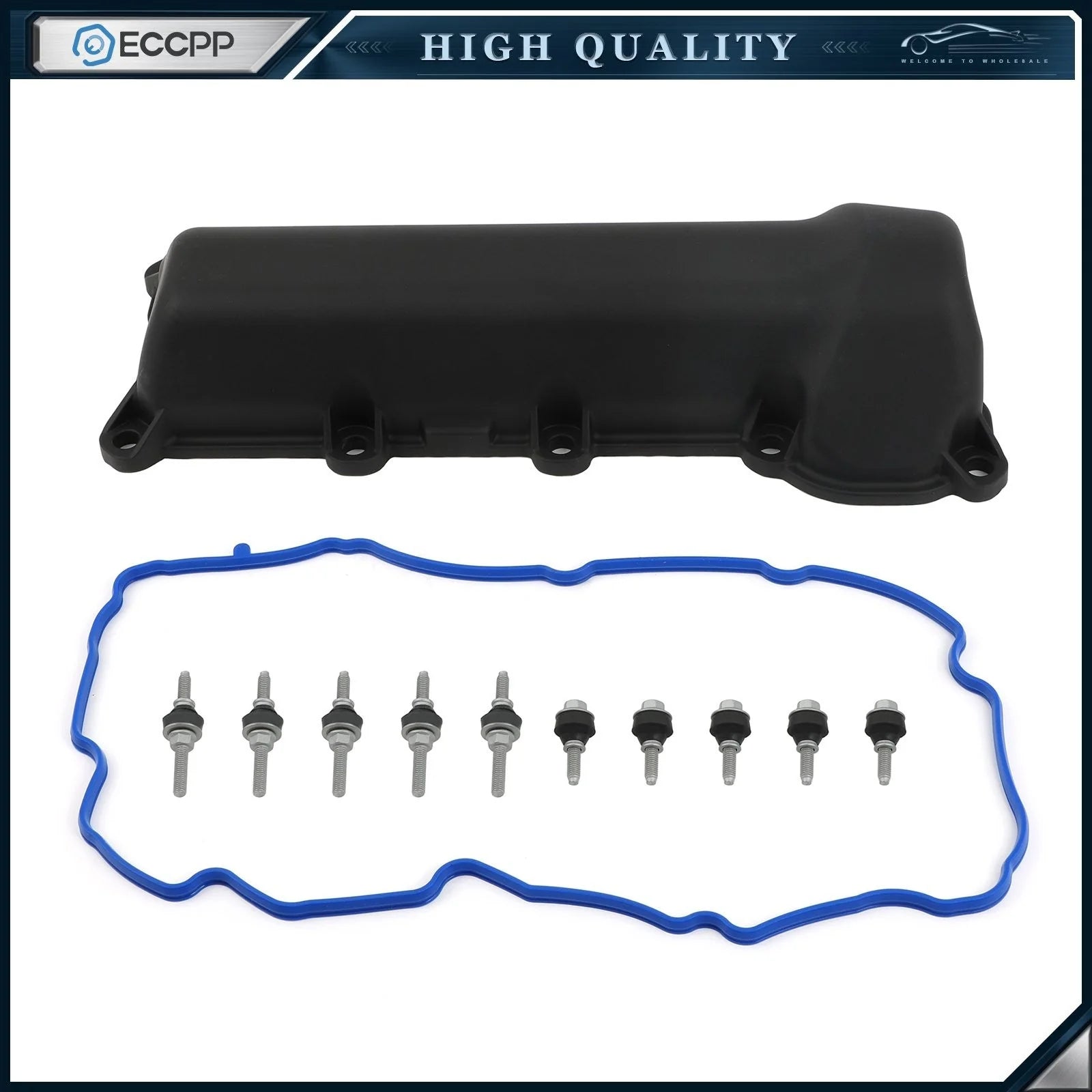 Valve Cover W/Gasket Driver Side Fits Dodge Durango 2009-2004 3.7L 6B93BC-57 [1]