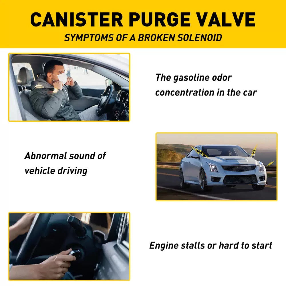 Vapor Canister Purge Valve For 2009-2018 Chevrolet Traverse Buick Enclave 3.6L A 6B93BC-57 [3]