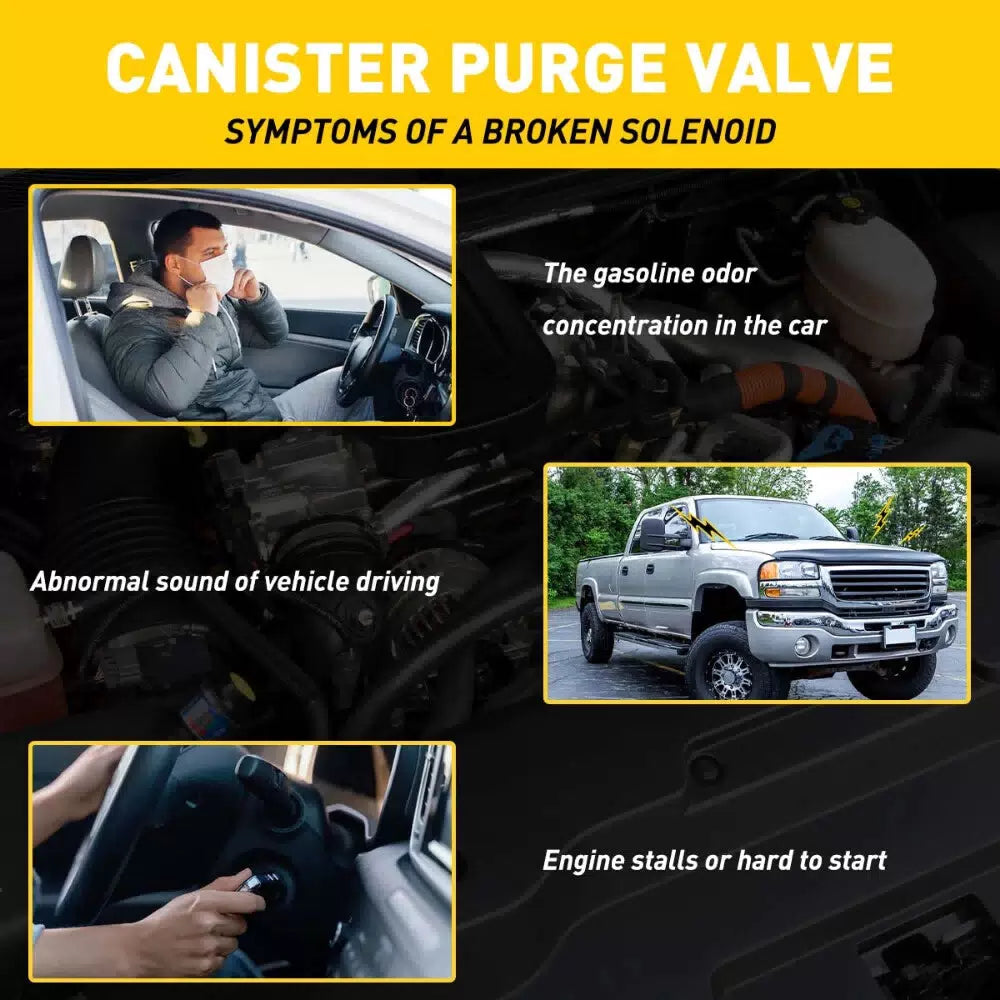 Vapor Canister Purge Valve for 04-07 Chevrolet Equinox Express 1500 2500 3500 V8 6B93BC-57 [5]