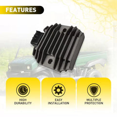 Voltage Regulator Rectifier For 09-20 Kawasaki MULE 4010 KAF620S KAF620M KAF620R 6B93BC-57 [4]