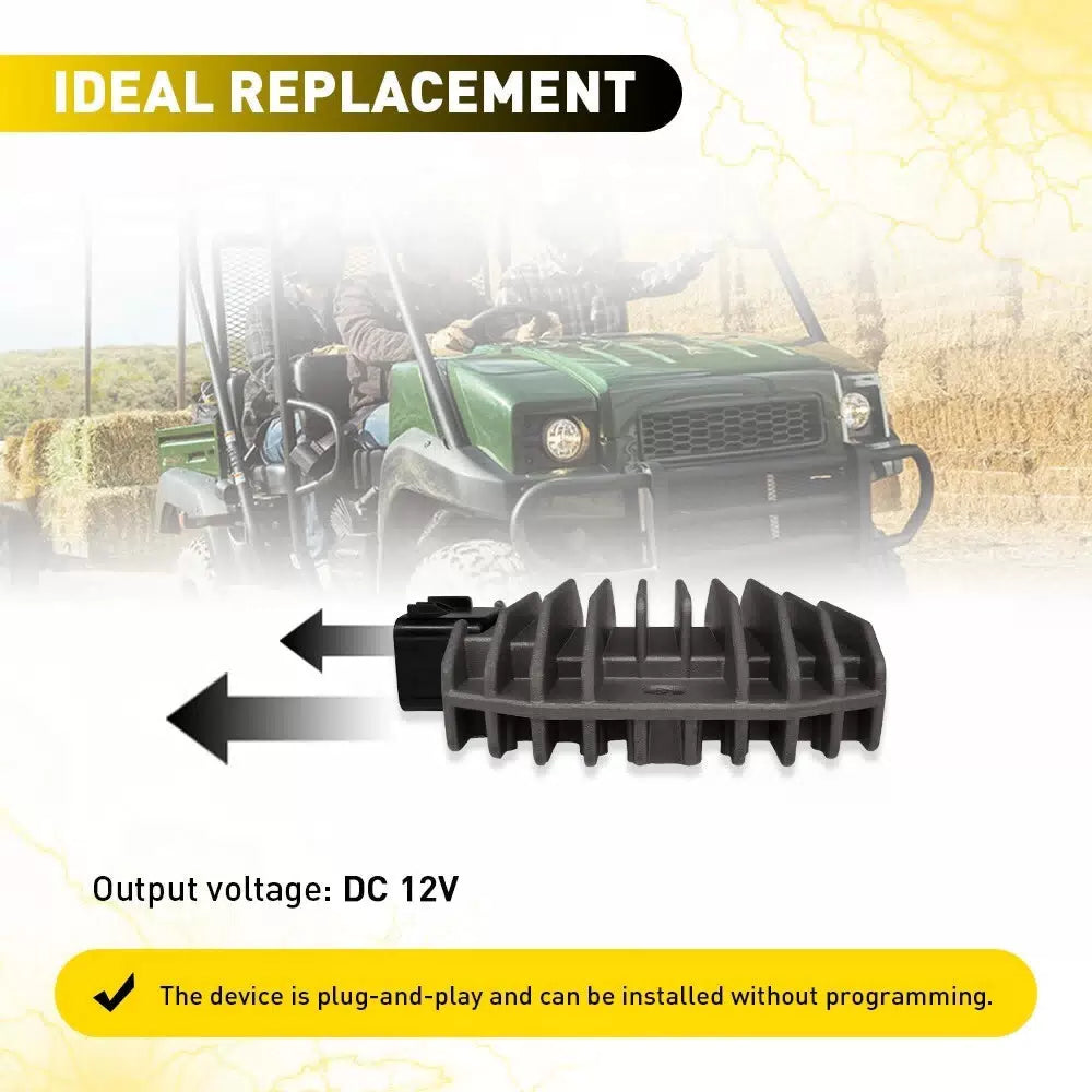 Voltage Regulator Rectifier For 09-20 Kawasaki MULE 4010 KAF620S KAF620M KAF620R 6B93BC-57 [8]