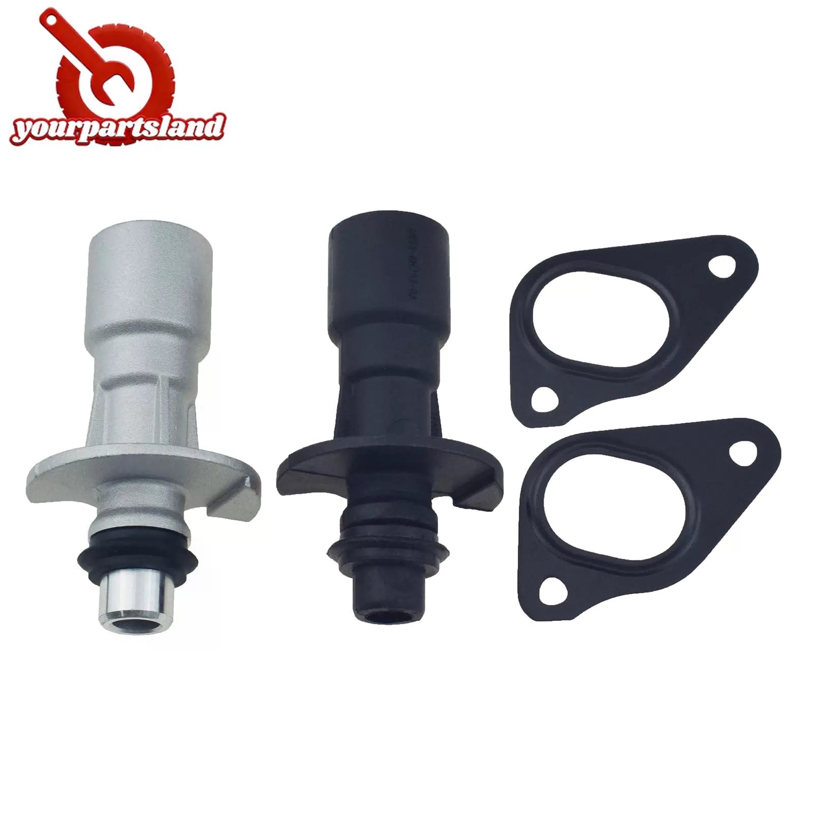 Water Pump Oil Cooler Tube & Gaskets LR028136 For Land Rover Range Sport 4pcs 6B93BC-57 [5]