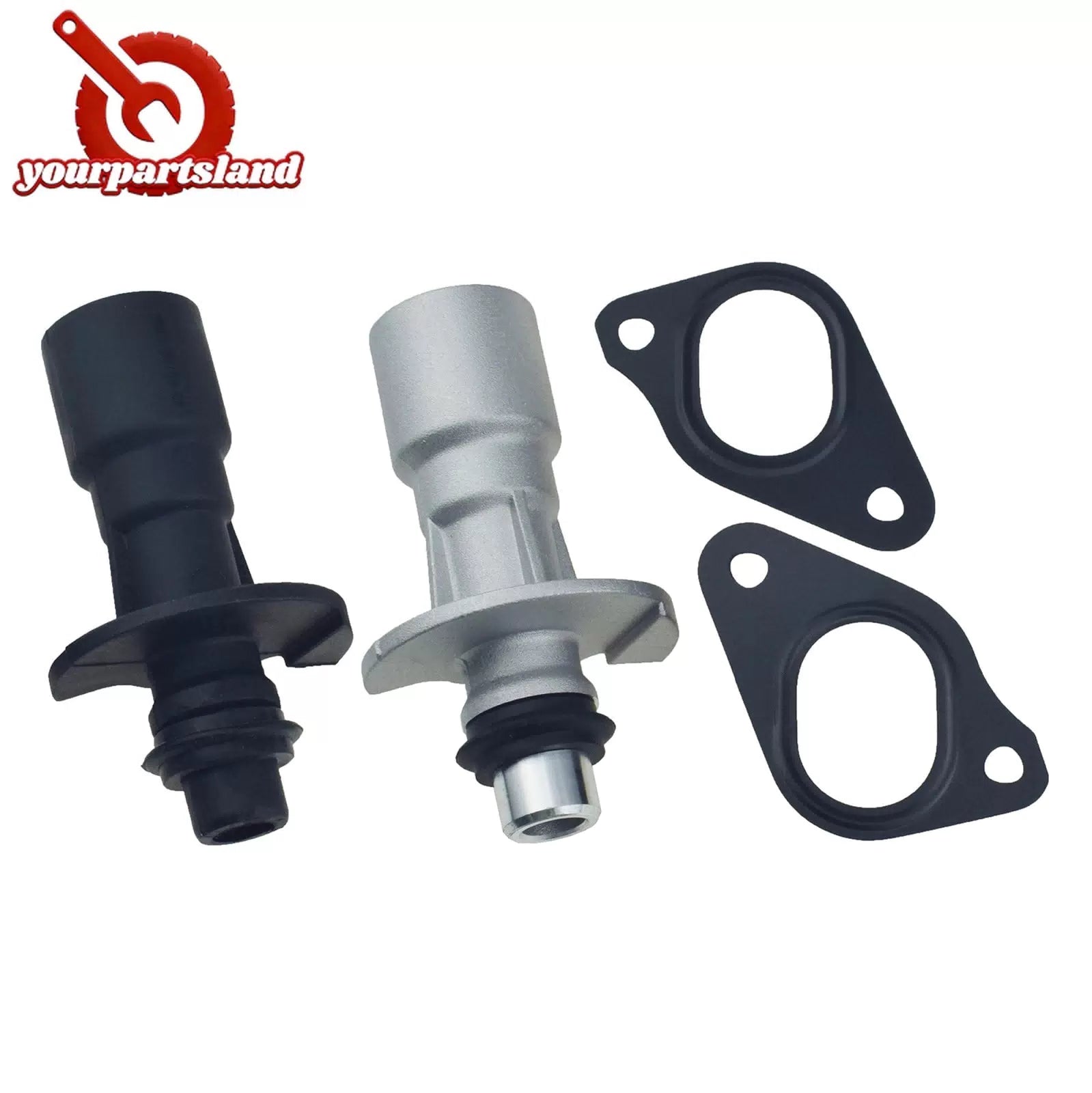 Water Pump Oil Cooler Tube & Gaskets LR028136 For Land Rover Range Sport 4pcs 6B93BC-57 [7]