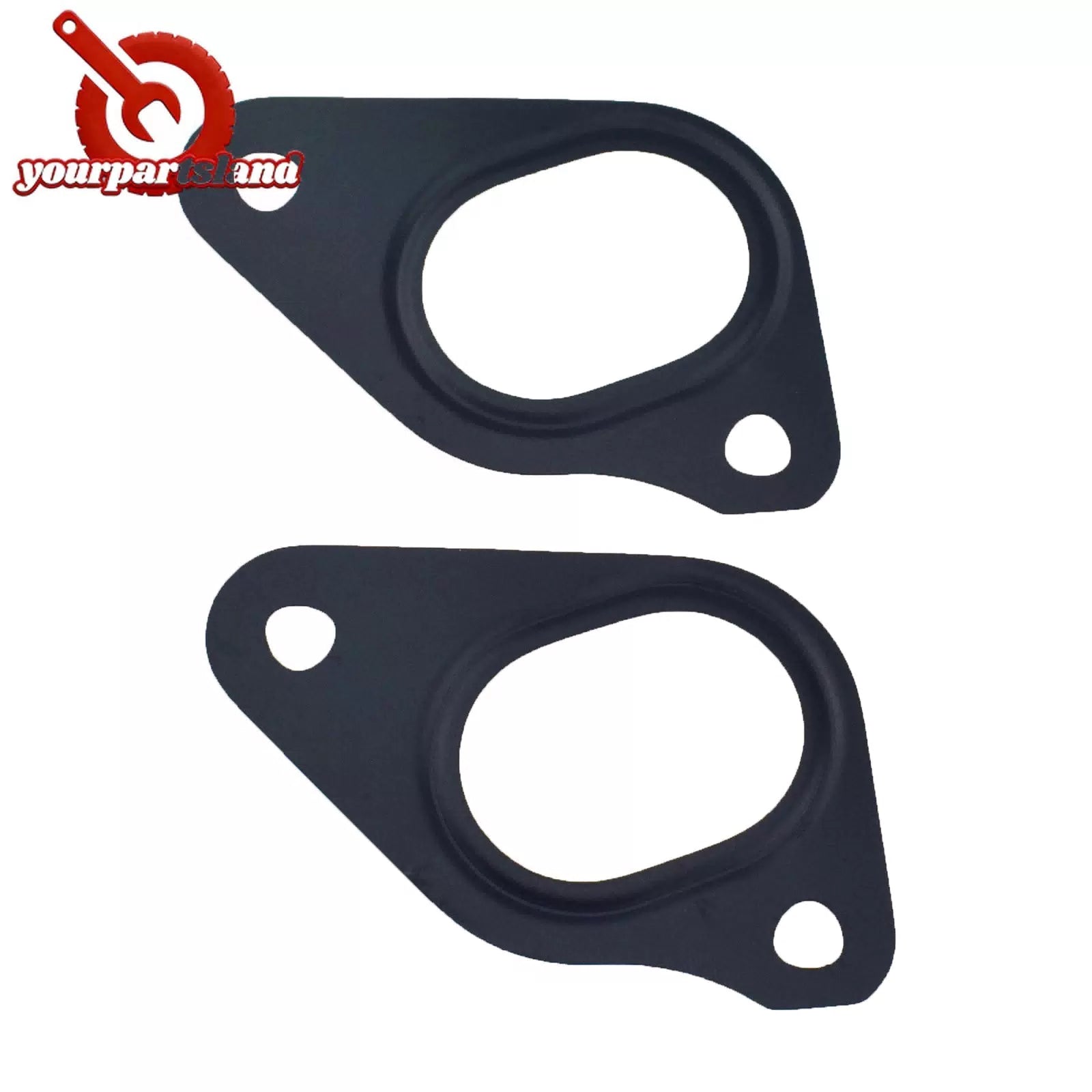 Water Pump Oil Cooler Tube & Gaskets LR028136 For Land Rover Range Sport 4pcs 6B93BC-57 [9]
