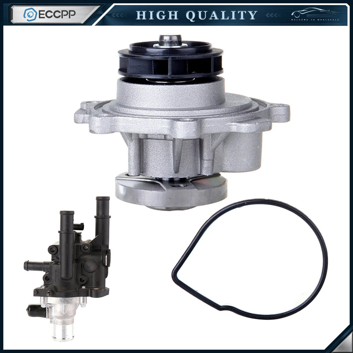Water Pump Thermostat For Chevy Aveo5 Aveo Pontiac G3 G3 Wave 1.6L KOEEP [1]