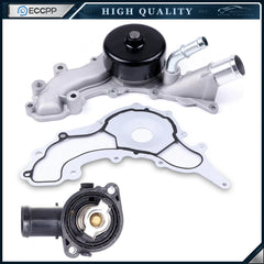 Water Pump Thermostat For Chrysler Town & Country Dodge Avenger Journey 3.6L 6B93BC-57 [1]