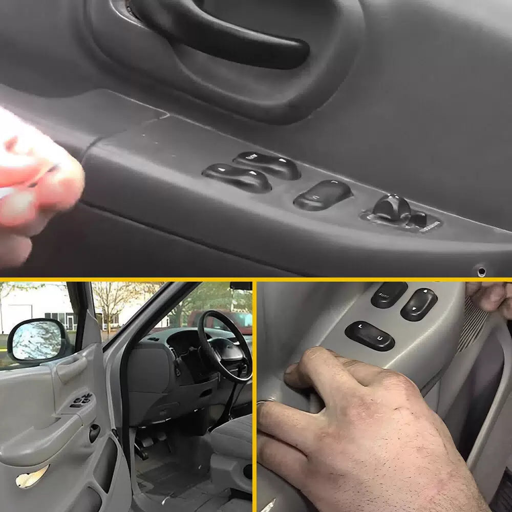 Window Switch For 1999-2002 Ford F-150 1999 F-250 Front Driver Side 2 Button EOA 6B93BC-57 [8]