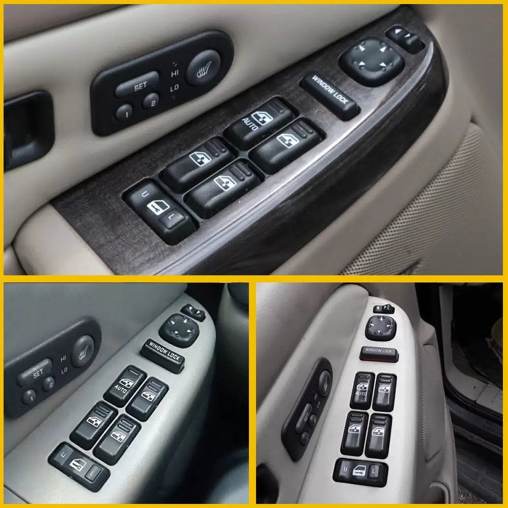 Window Switch For 2000-02 Tahoe Chevrolet Silverado 2500 HD GMC Yukon Front Left 6B93BC-57 [11]